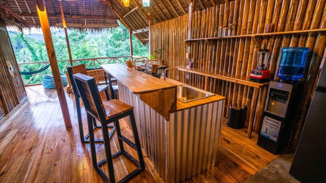 Barya Lang Villa- Native Villa With Jeepney Room エルニド エクステリア 写真